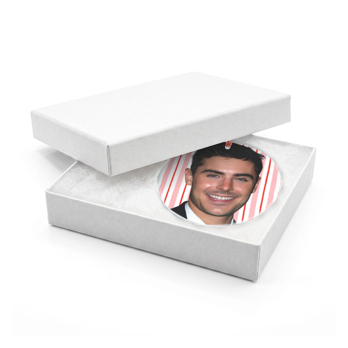Zac Efron Christmas Ornament | Celebrity Fan Gift Keepsake