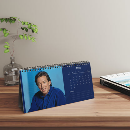 Tim Allen 2027 Desk Calendar Vol 2 | Spiral Bound Photo Calendar | Fan Gift