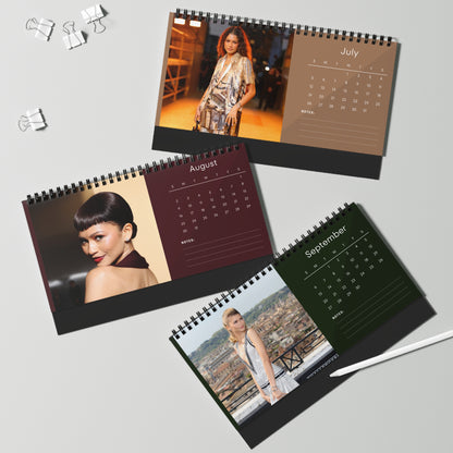 Zendaya 2026 Desk Calendar | Stylish Hollywood Star | Celebrity Gift for FansMovie  TV Decor | Celebrity Planner