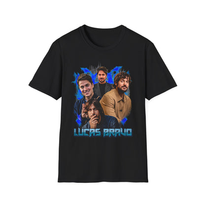 Lucas Bravo Unisex T-Shirt Fan Gift  |  French Star Character Art