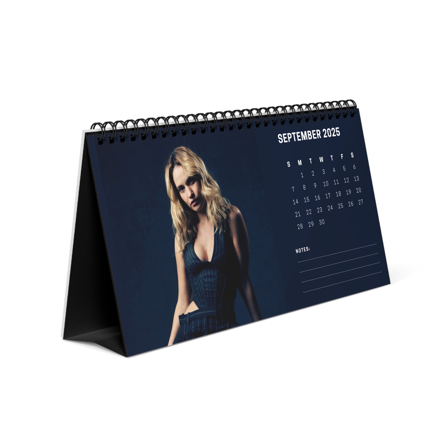 Lily James 2025 Desk Calendar | Lily James Calendar | Fan Gift