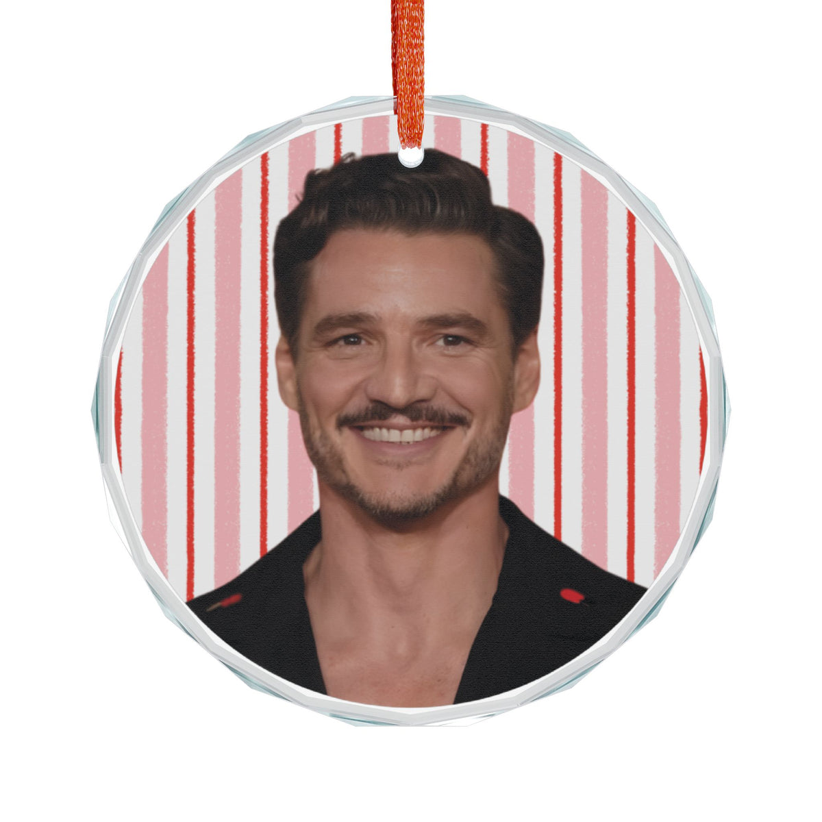 Pedro Pascal Christmas Ornament | Celebrity Fan Gift Keepsake