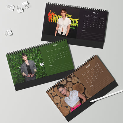 Kristen Stewart 2027 Desk Calendar Vol 4 | Spiral Bound Photo Calendar | Fan Gift