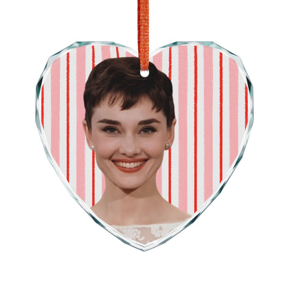 Audrey Hepburn Christmas Ornament | Celebrity Fan Gift Keepsake
