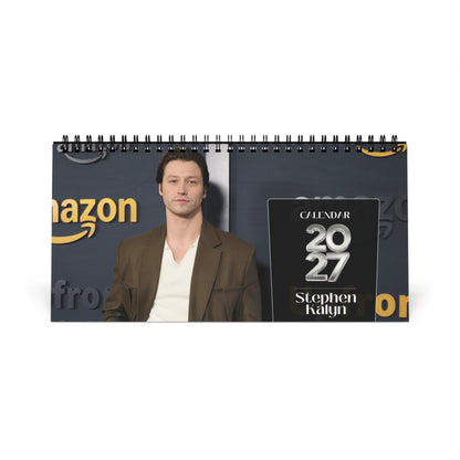 Stephen Kalyn 2027 Desk Calendar | Spiral Bound Photo Calendar | Fan Gift