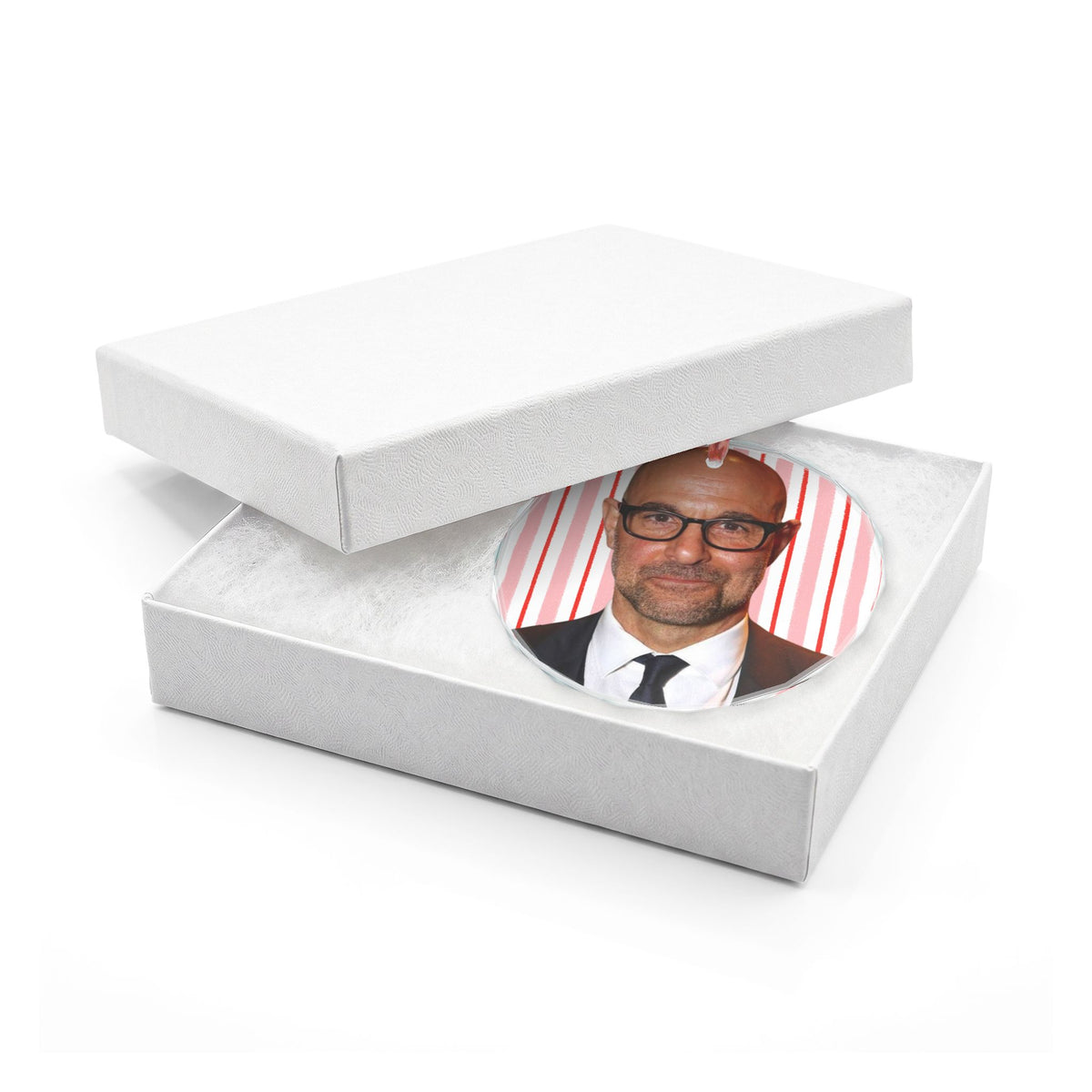 Stanley Tucci Christmas Ornament | Celebrity Fan Gift Keepsake