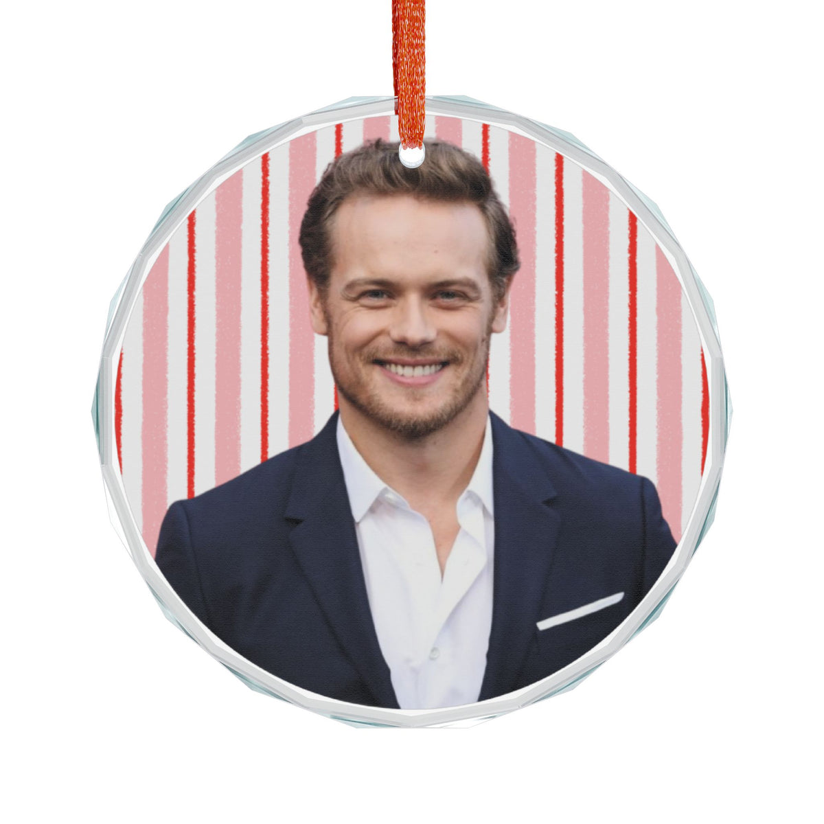 Sam Heughan Christmas Ornament | Celebrity Fan Gift Keepsake