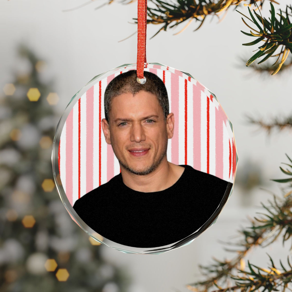 Wentworth Miller Christmas Ornament | Celebrity Fan Gift Keepsake