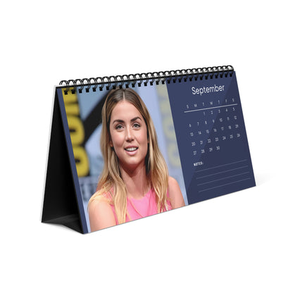 Ana de Armas 2026 Desk Calendar | Actress Monthly Planner | Ana de Armas Gift | Bond Girl Calendar | Office Decor