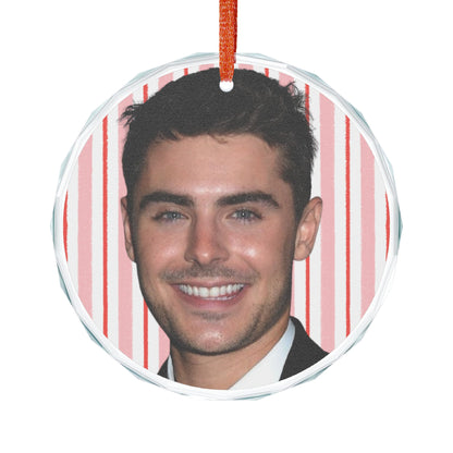 Zac Efron Christmas Ornament | Celebrity Fan Gift Keepsake