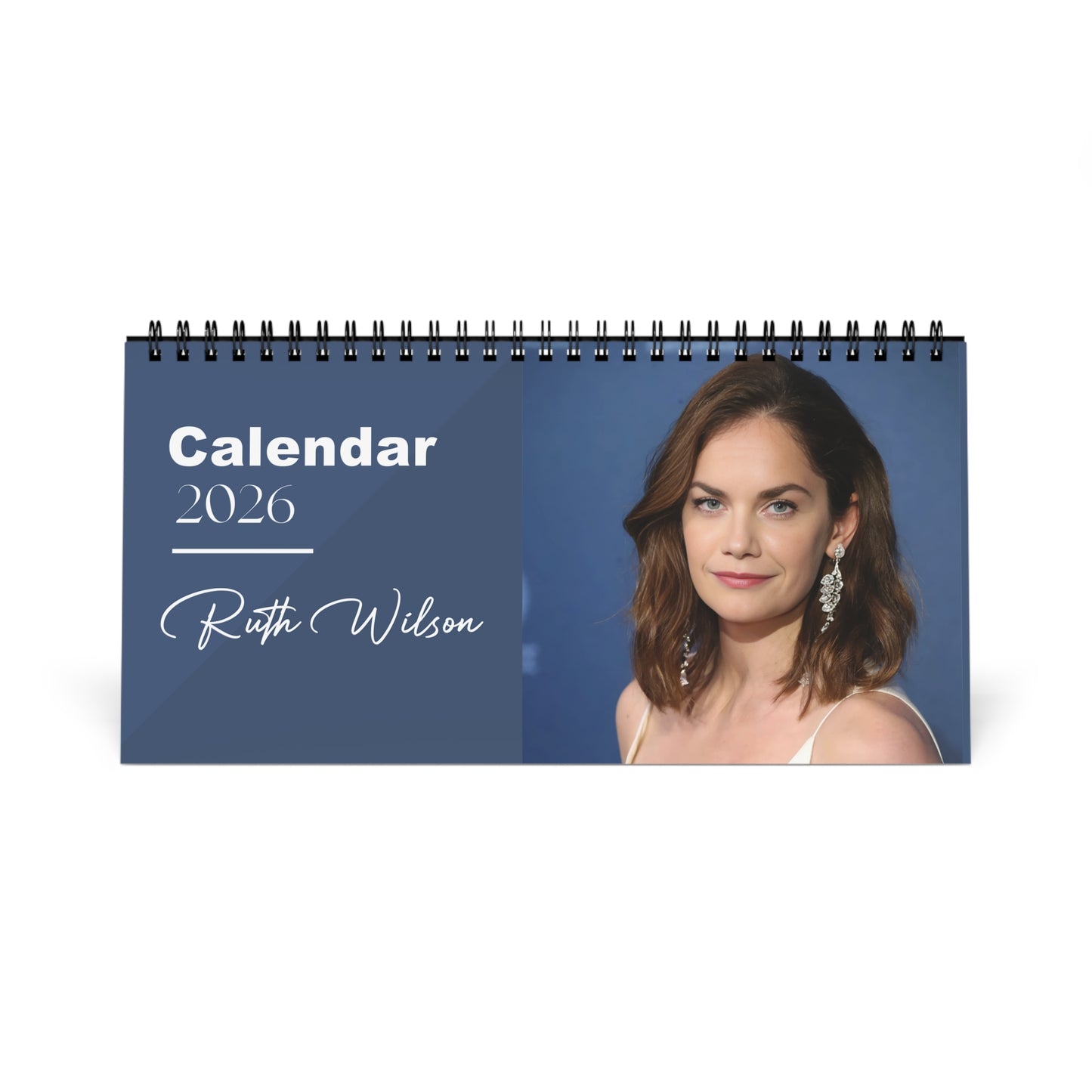 Ruth Wilson 2026 Desk Calendar | Elegant Celebrity Photo Calendar | Premium Fan Gift for Desk or Office