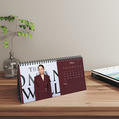 Ruth Wilson 2026 Desk Calendar | Premium Spiral Bound Celebrity Photo Calendar | High-Quality Fan Gift & Desk Décor