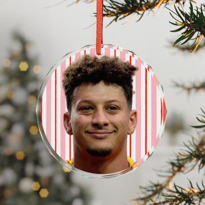 Patrick Mahomes Christmas Ornament | Celebrity Fan Gift Keepsake