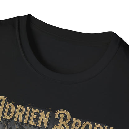 Adrien Brody Art T-Shirt Unisex Soft-Style T-Shirt  - Fan T-Shirt Premium Collection