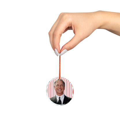 Mark Harmon Christmas Ornament | Celebrity Fan Gift Keepsake