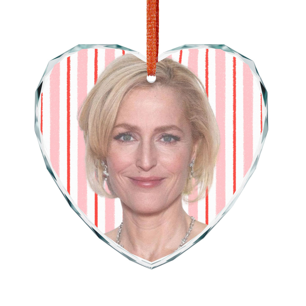 Gillian Anderson Christmas Ornament | Celebrity Fan Gift Keepsake