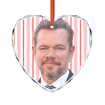 Matt Damon Christmas Ornament | Celebrity Fan Gift Keepsake