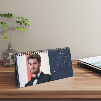 Andrew Garfield 2026 Desk Calendar |  Celebrity Gift | Office Decor