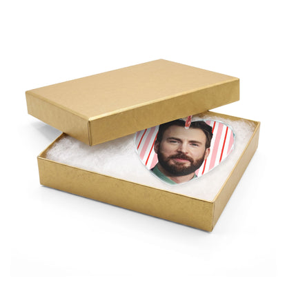 Chris Evans Christmas Ornament | Celebrity Fan Gift Keepsake