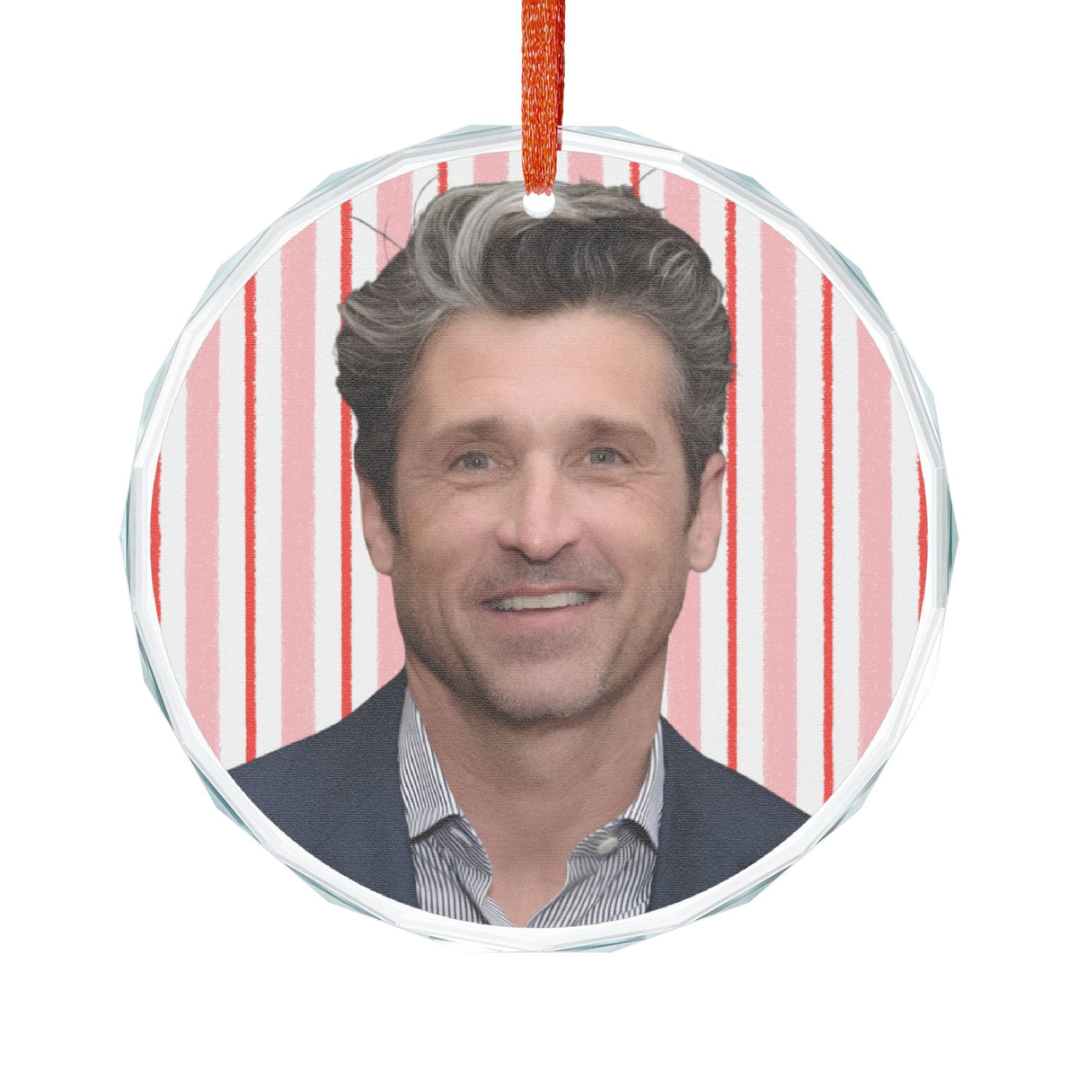 Patrick Dempsey Christmas Ornament | Celebrity Fan Gift Keepsake