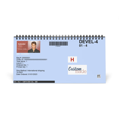 Nicholas Galitzine 2026 Desk Calendar | Premium Spiral Bound Celebrity Photo Calendar | Stylish Collectible Gift for Fans & Desk Décor