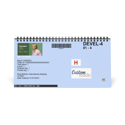 Owen Wilson 2025 Desk Calendar | Actor Monthly Planner | Owen Wilson Gift | Wedding Crashers Calendar | Office Decor