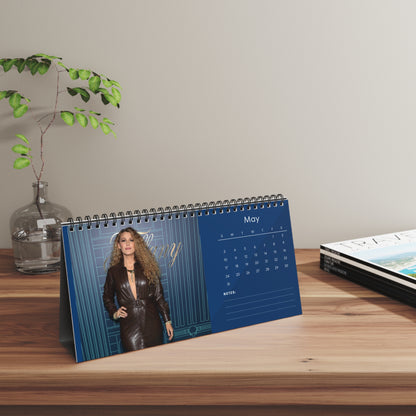 Blake Lively 2026 Desk Calendar | Elegant Celebrity Photo Calendar | Premium Spiral-Bound Collectible Gift for Fans & Desk Décor