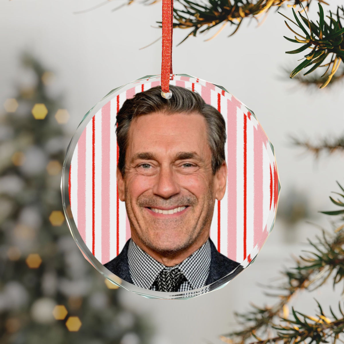 Jon Hamm Christmas Ornament | Celebrity Fan Gift Keepsake