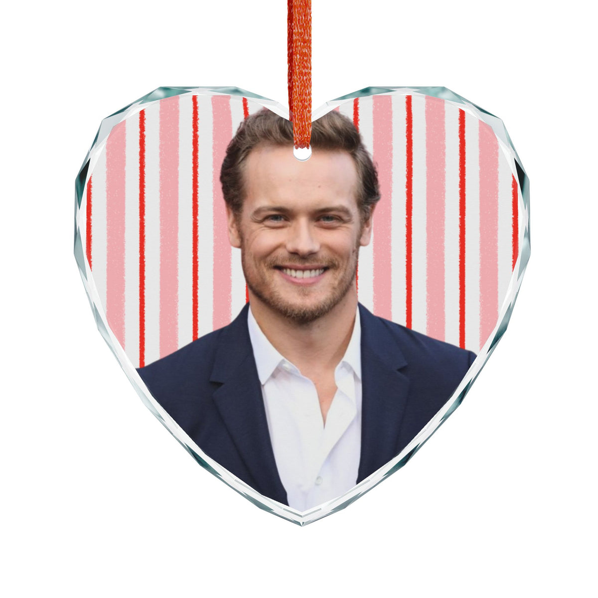 Sam Heughan Christmas Ornament | Celebrity Fan Gift Keepsake