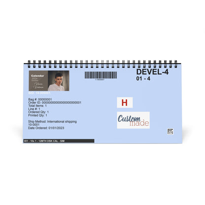 Harris Dickinson 2026 Desk Calendar | Actor Monthly Planner | Harris Dickinson Gift | The King's Man Calendar | Office Decor