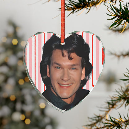 Patrick Swayze Christmas Ornament | Celebrity Fan Gift Keepsake
