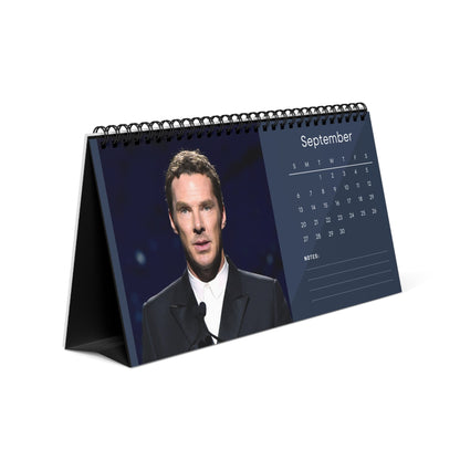 Benedict Cumberbatch 2026 Desk Calendar | Doctor Strange Actor | Sherlock Holmes Calendar | Actor Gift | Office Decor
