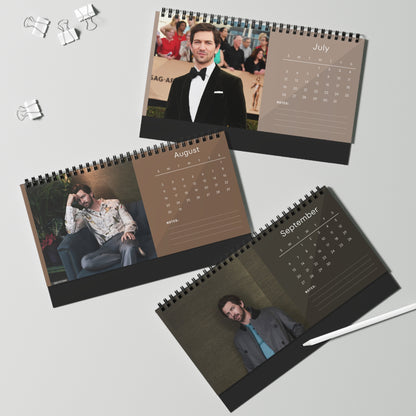 Michiel Huisman 2026 Desk Calendar | Premium Spiral Bound Celebrity Photo Calendar | High-Quality Fan Gift & Desk Décor