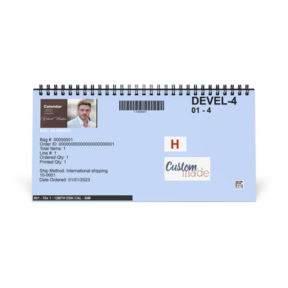 Richard Madden 2026 Desk Calendar | Premium Spiral-Bound Celebrity Photo Calendar | Fan Gift & Stylish Desk Décor