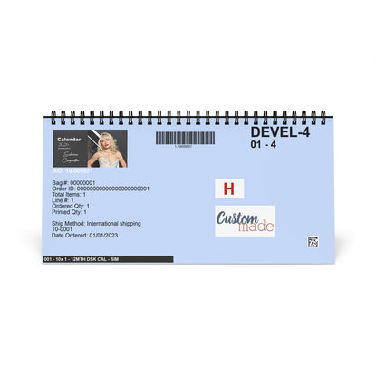 Sabrina Carpenter 2026 Desk Calendar | Celebrity Photo Calendar | Stylish Fan Gift for Desk & Office