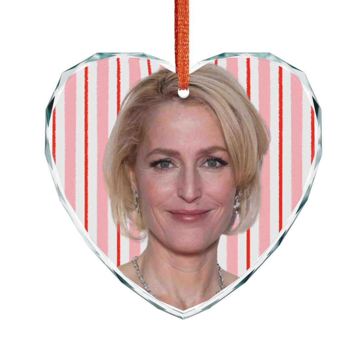 Gillian Anderson Christmas Ornament | Celebrity Fan Gift Keepsake