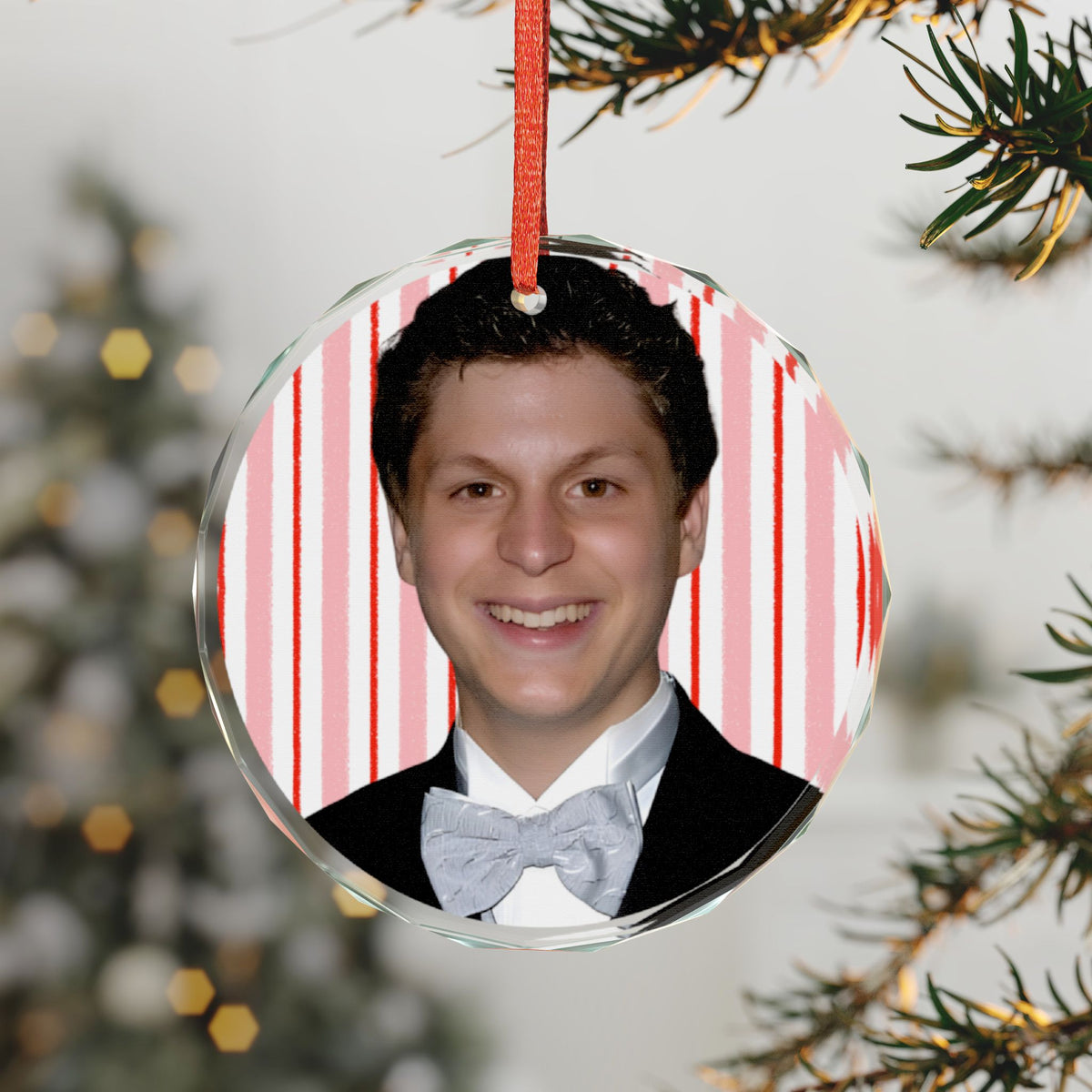 Michael Cera Christmas Ornament | Celebrity Fan Gift Keepsake