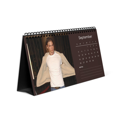 Chad Michael Murray 2027 Desk Calendar Vol 3 | Spiral Bound Photo Calendar | Fan Gift