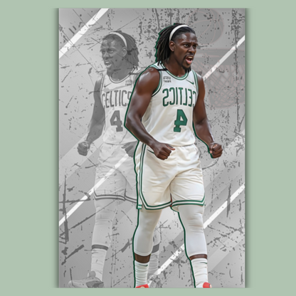 Jrue Holiday Premium Matte Paper Poster, Frames & Hanger