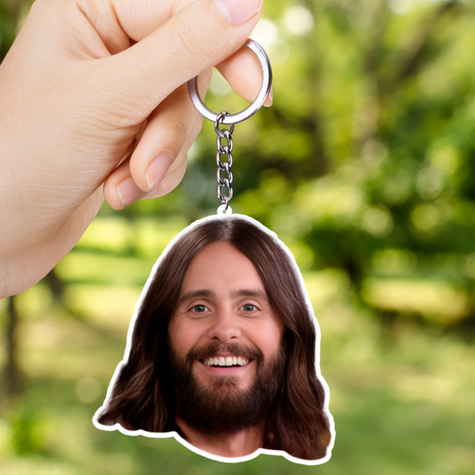 Jared Leto 2 Layer Acrylic Keychain |  Best Fan Gift