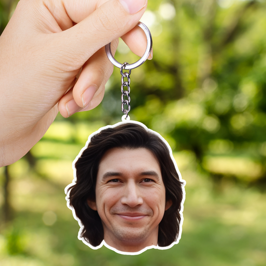 Adam Driver 2 Layer Acrylic Keychain