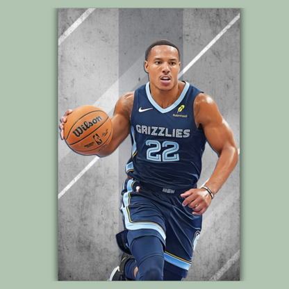 Desmond Bane Matte Paper Poster, Frames & Hanger, NBA Fan Gift