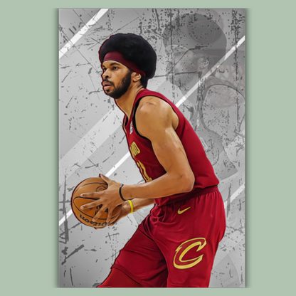 Jarrett Allen Premium Matte Paper Poster, Frames & Hanger