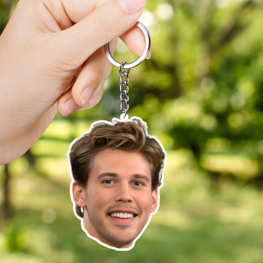 Austin Butler 2 Layer Acrylic Keychain