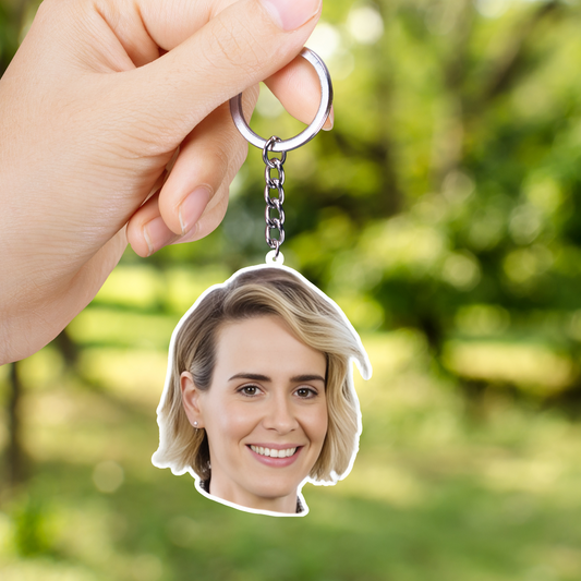 Sarah Paulson Both Sided Acrylic Keychain | Fan Gift