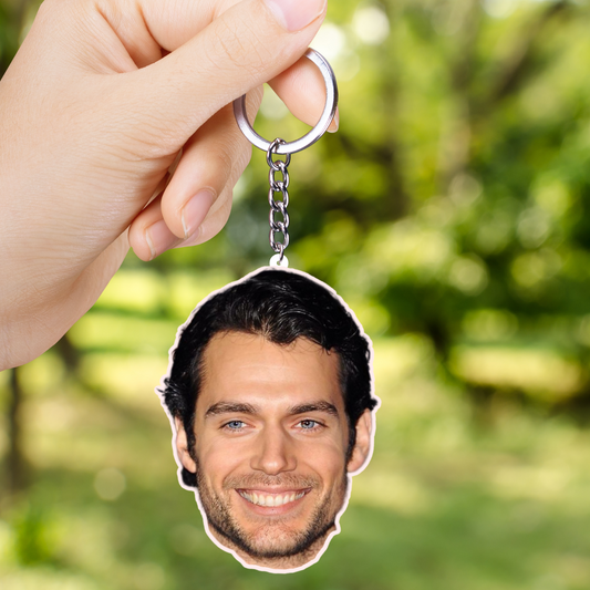 Henry Cavill 2 Layer Acrylic Keychain |  Best Fan Gift
