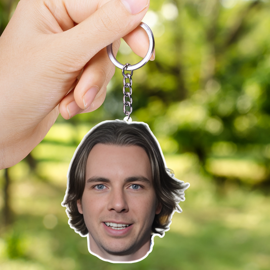 Dax Shepard 2 Layer Acrylic Keychain |  Fan Gift