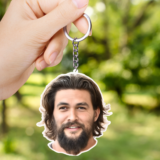 Jason Momoa Both Side Acrylic Keychain