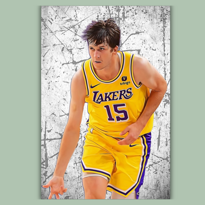 Austin Reaves Matte Paper Poster, Frames & Hanger, NBA Fan Gift