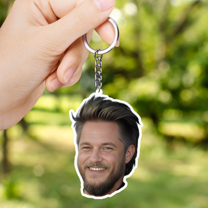 Travis Fimmel Both Sided Acrylic Keychain | Fan Gift